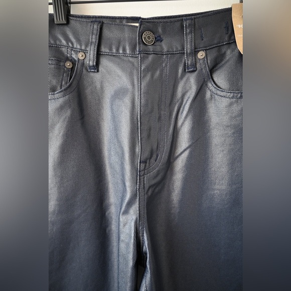 Madewell “90’s Straight” Coated Jeans New With Tags - Picture 9 of 12